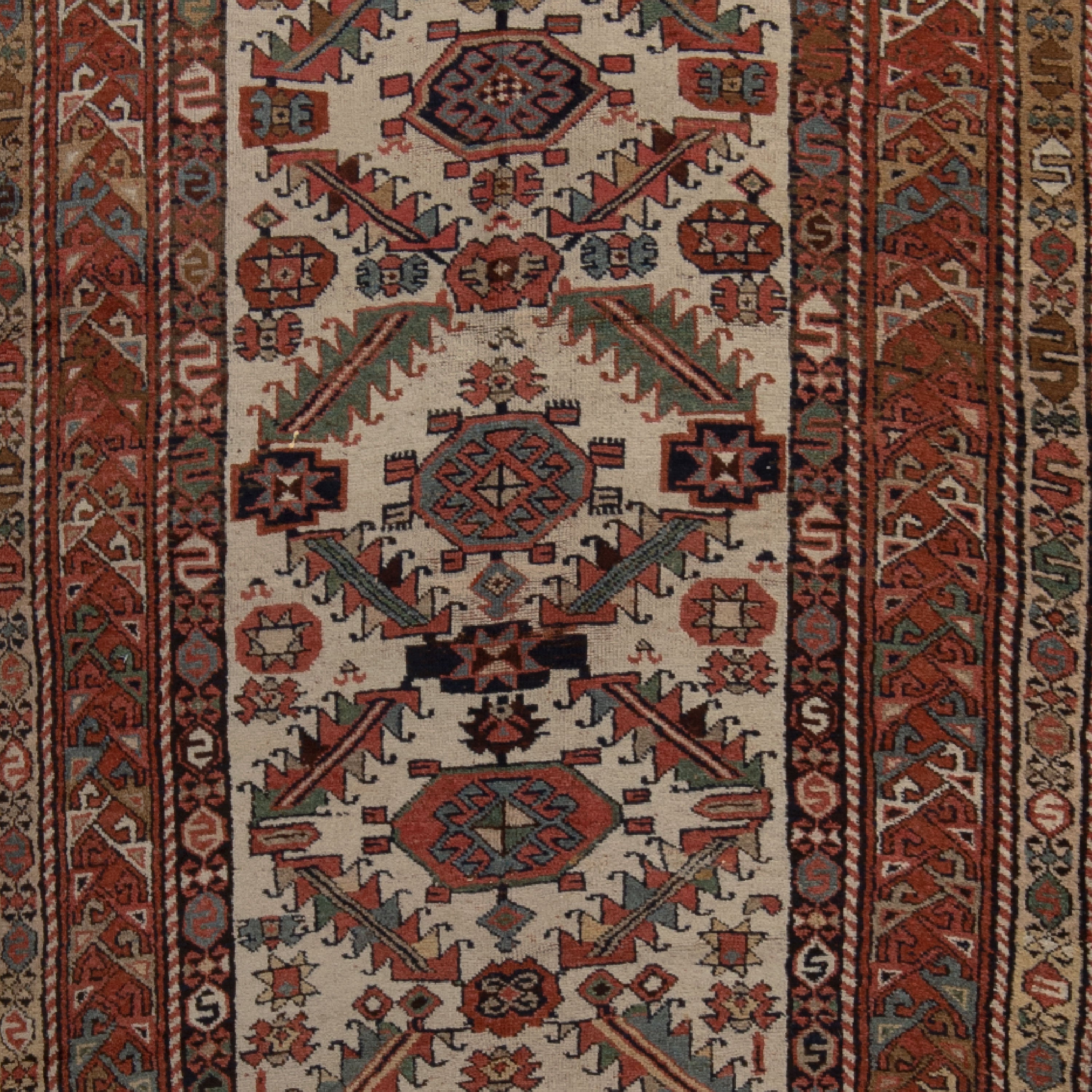 Traditional Wool Rug - 3'10" x 11'08" Default Title