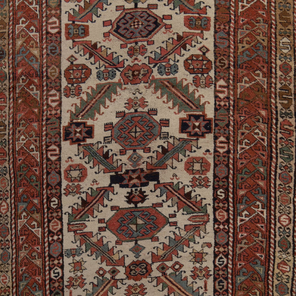 Traditional Wool Rug - 3'10" x 11'08" Default Title