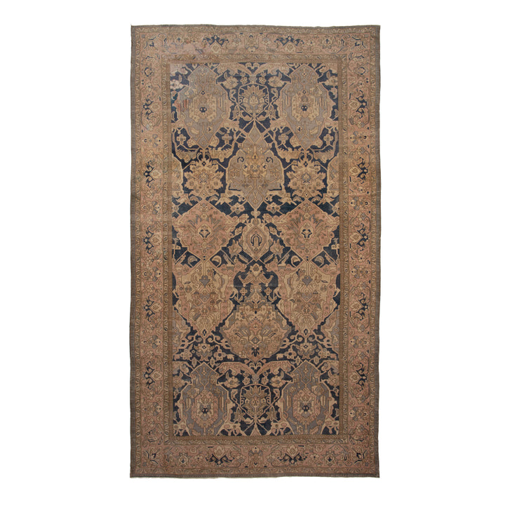 Vintage Traditional Anatolian Wool Rug - 10'6" x 19'