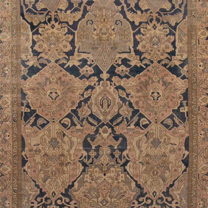 Vintage Traditional Anatolian Wool Rug - 10'6" x 19'