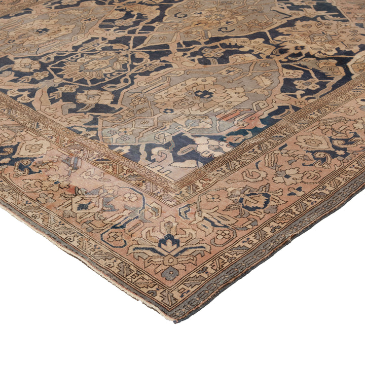 Vintage Traditional Anatolian Wool Rug - 10'6" x 19'