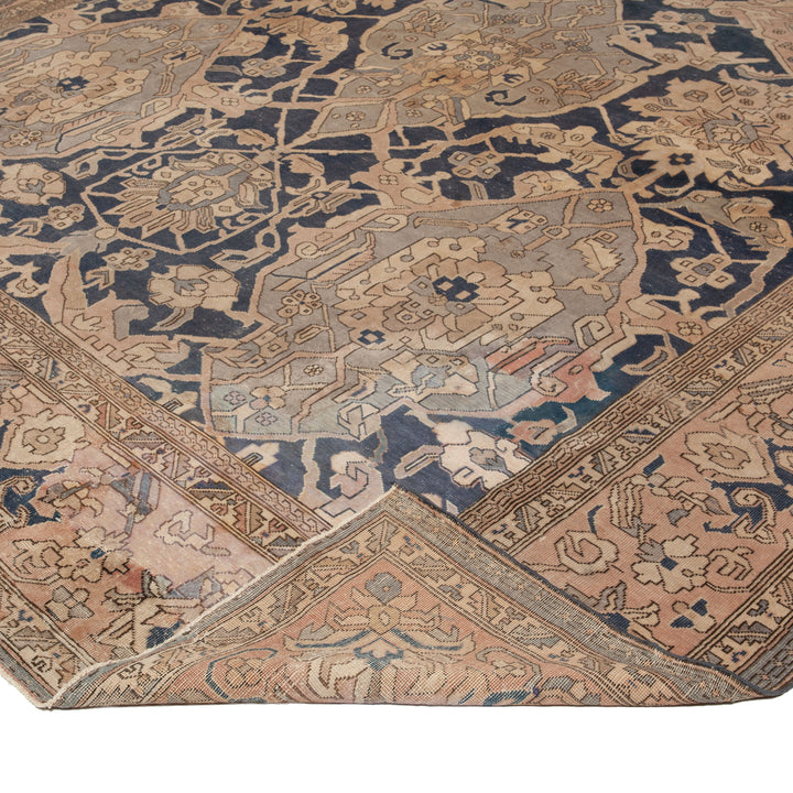 Vintage Traditional Anatolian Wool Rug - 10'6" x 19'