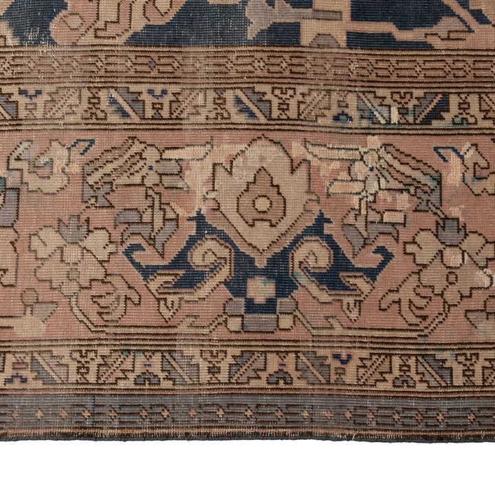 Vintage Traditional Anatolian Wool Rug - 10'6" x 19'