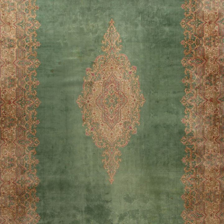 Overdyed Wool Rug - 13' x 22'06"