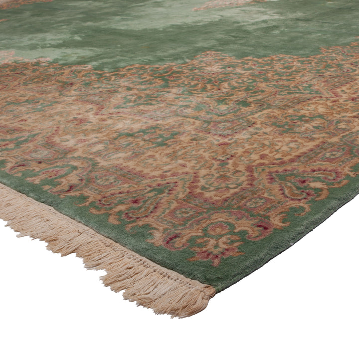 Overdyed Wool Rug - 13' x 22'06"