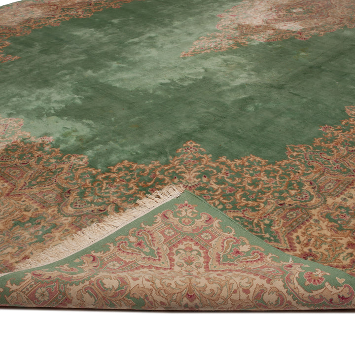 Overdyed Wool Rug - 13' x 22'06"
