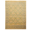 Yellow Traditional Wool Rug - 8'11" x 12'