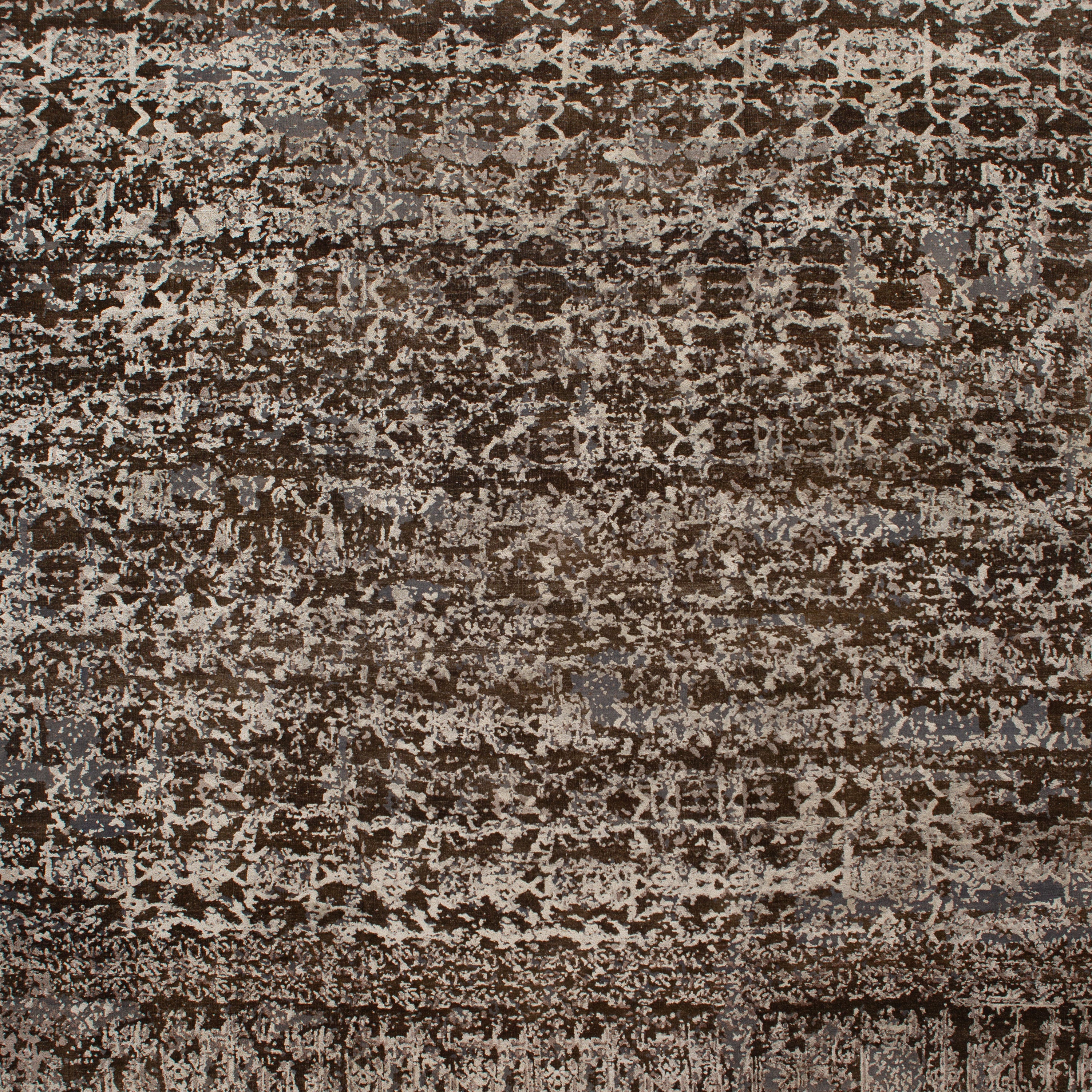 Brown Traditional Wool Rug - 12' x 16'