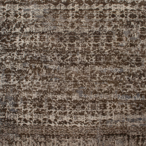 Brown Traditional Wool Rug - 12' x 16'