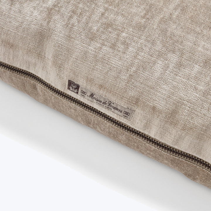 Royal Velvet Pillow Cement / 16" x 24"