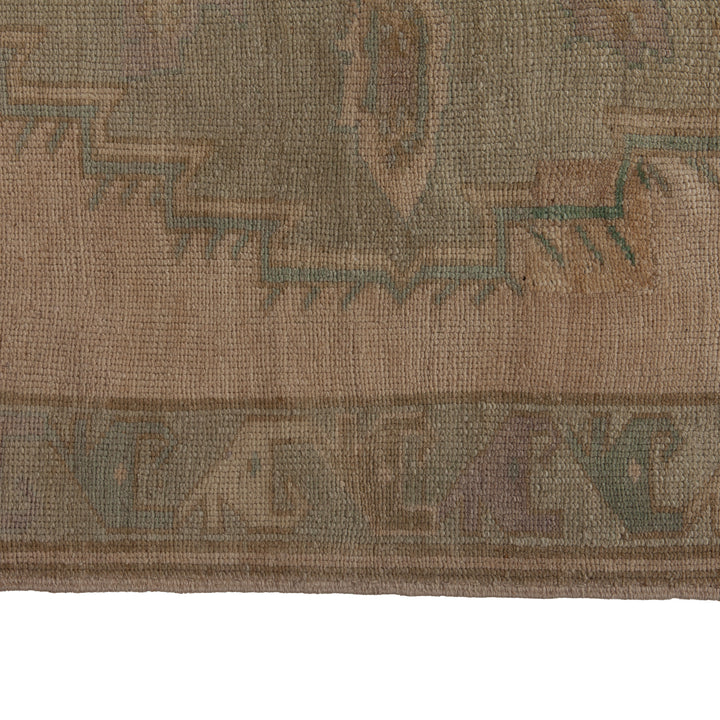 Multi Vintage Traditional Wool Rug - 4'6" x 12' Default Title