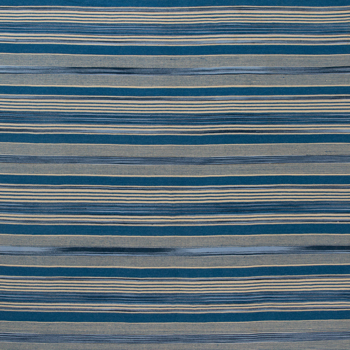 Blue Flatweave Wool Rug - 8' x 10'