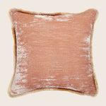 Silk Velvet Fringe Pillow