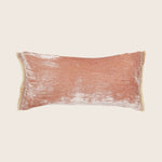 Silk Velvet Fringe Lumbar