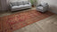 Red Vintage Traditional Anatolian Wool Rug - 6'2" x 15'11"