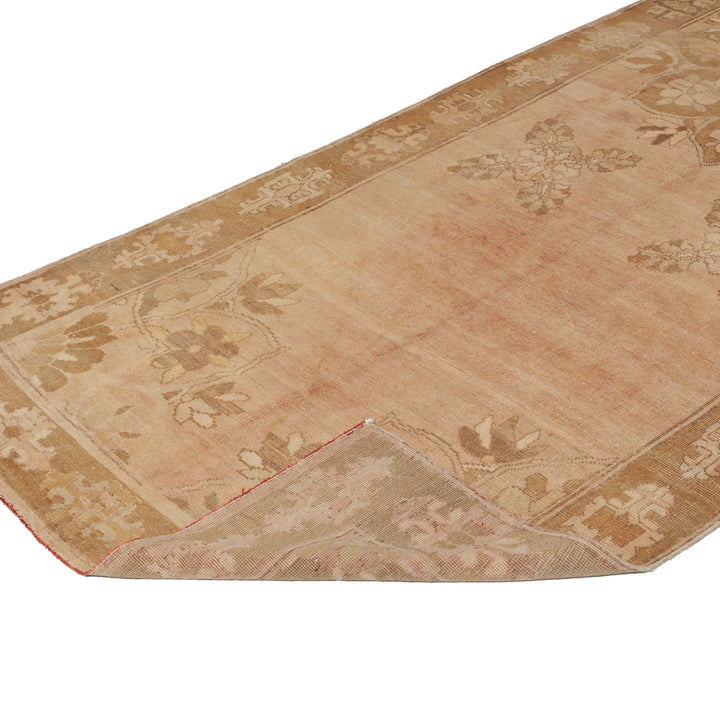 Beige Vintage Traditional Wool Runner - 4'1" x 12'7" Default Title