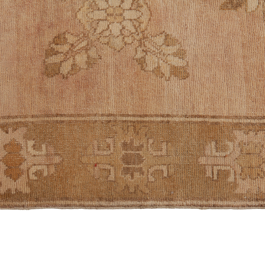 Beige Vintage Traditional Wool Runner - 4'1" x 12'7" Default Title