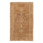 Beige Traditional Wool Rug - 6'1" x 12'3"