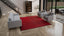 Red Flatweave Wool Persian Rug - 9'9" x 10'