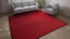 Red Flatweave Wool Persian Rug - 9'9" x 10'