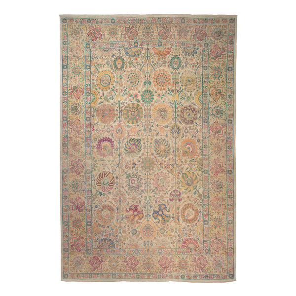 Multi Traditional Wool Rug - 16'4" x 24'8"