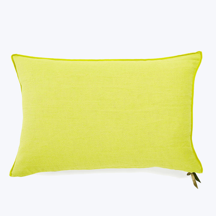 Washed Linen Pillow Acid / 16"x24"