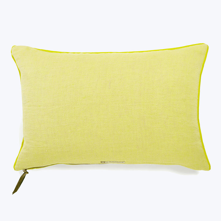 Washed Linen Pillow Acid / 16"x24"