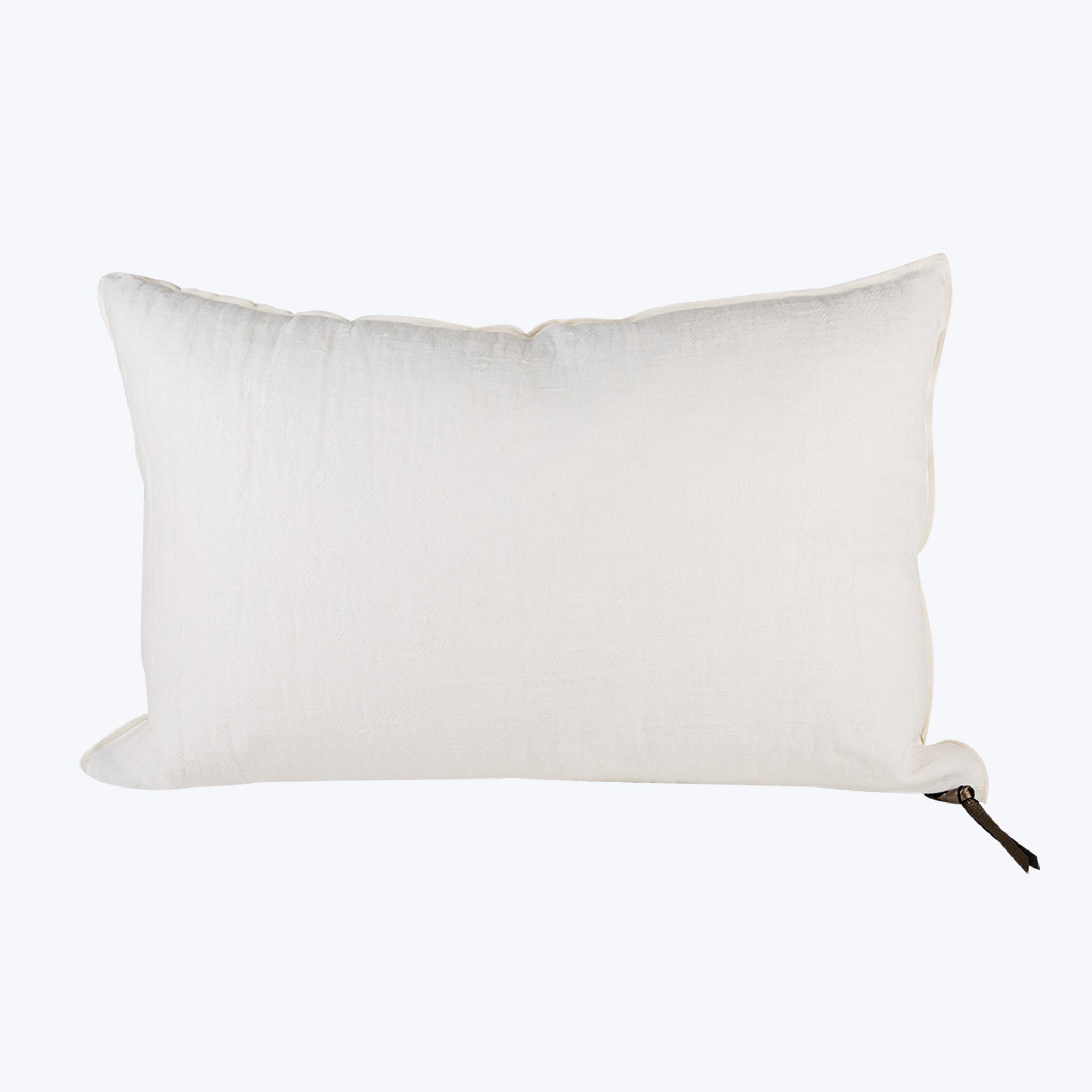 Washed Linen Pillow Ecru / 16"x24"