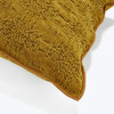 Kilim Jacquard Pillow Ochre / 16" x 24"
