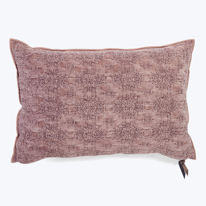 Kilim Jacquard Pillow Blush / 16" x 24"