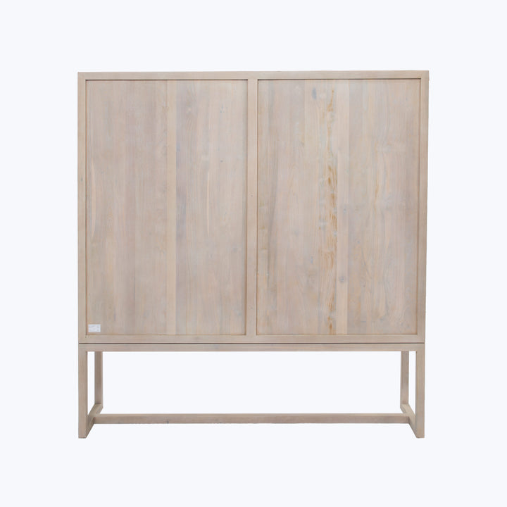 Mantra Teak Wide Cabinet