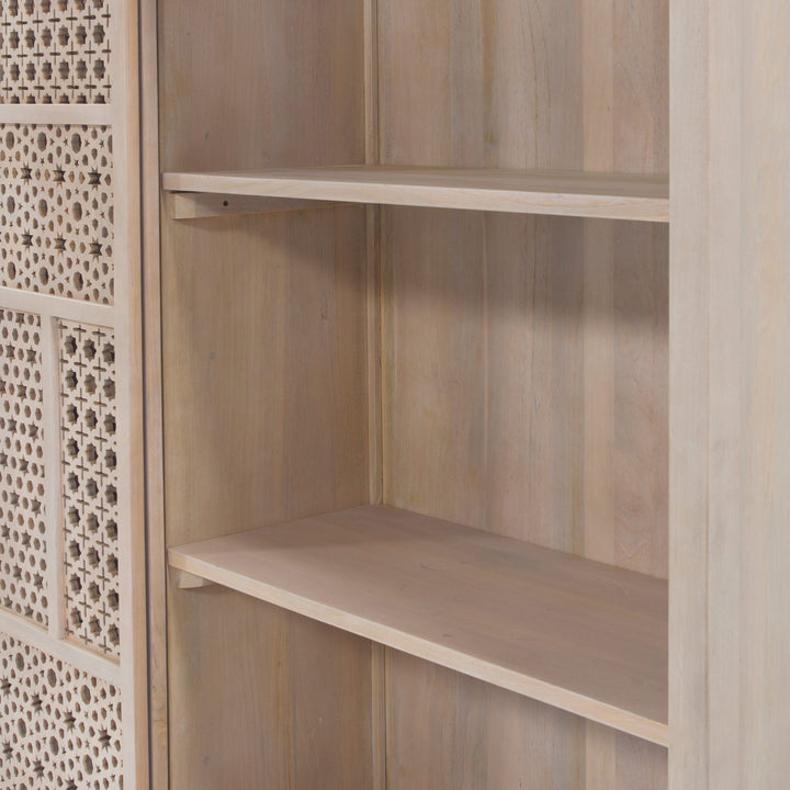 Mantra Teak Wide Cabinet