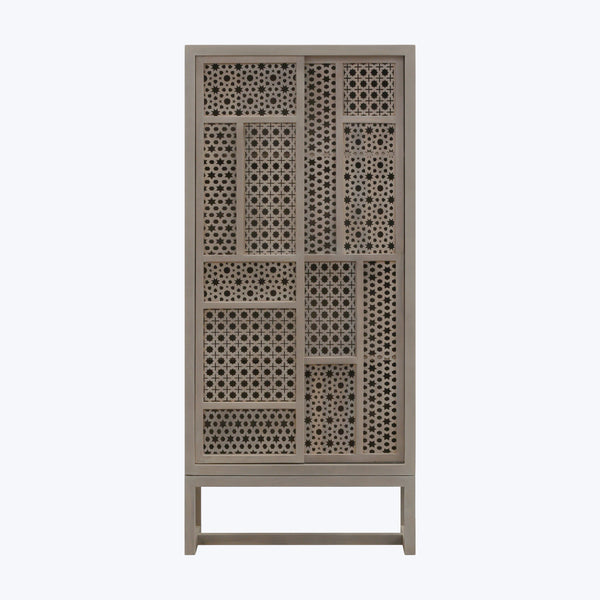 Mantra Narrow Teak Armoire