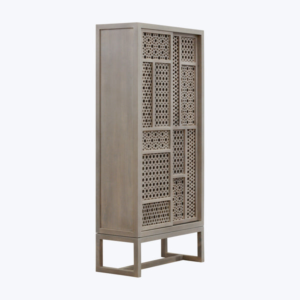 Mantra Narrow Teak Armoire