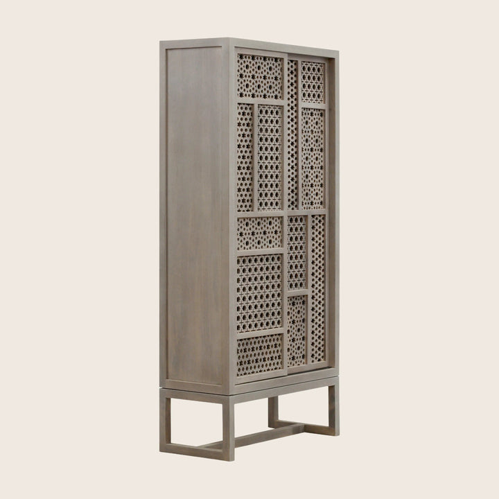 Mantra Teak Narrow Cabinet