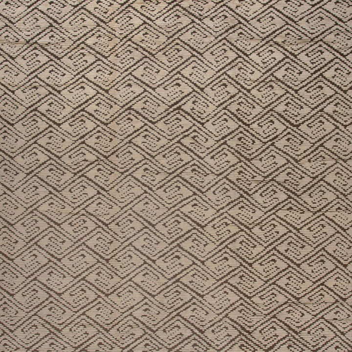 Brown Modern Wool Rug - 12' x 18'