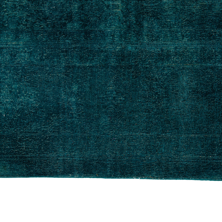 Blue Overdyed Wool Rug - 9'8" x 13'7" Default Title