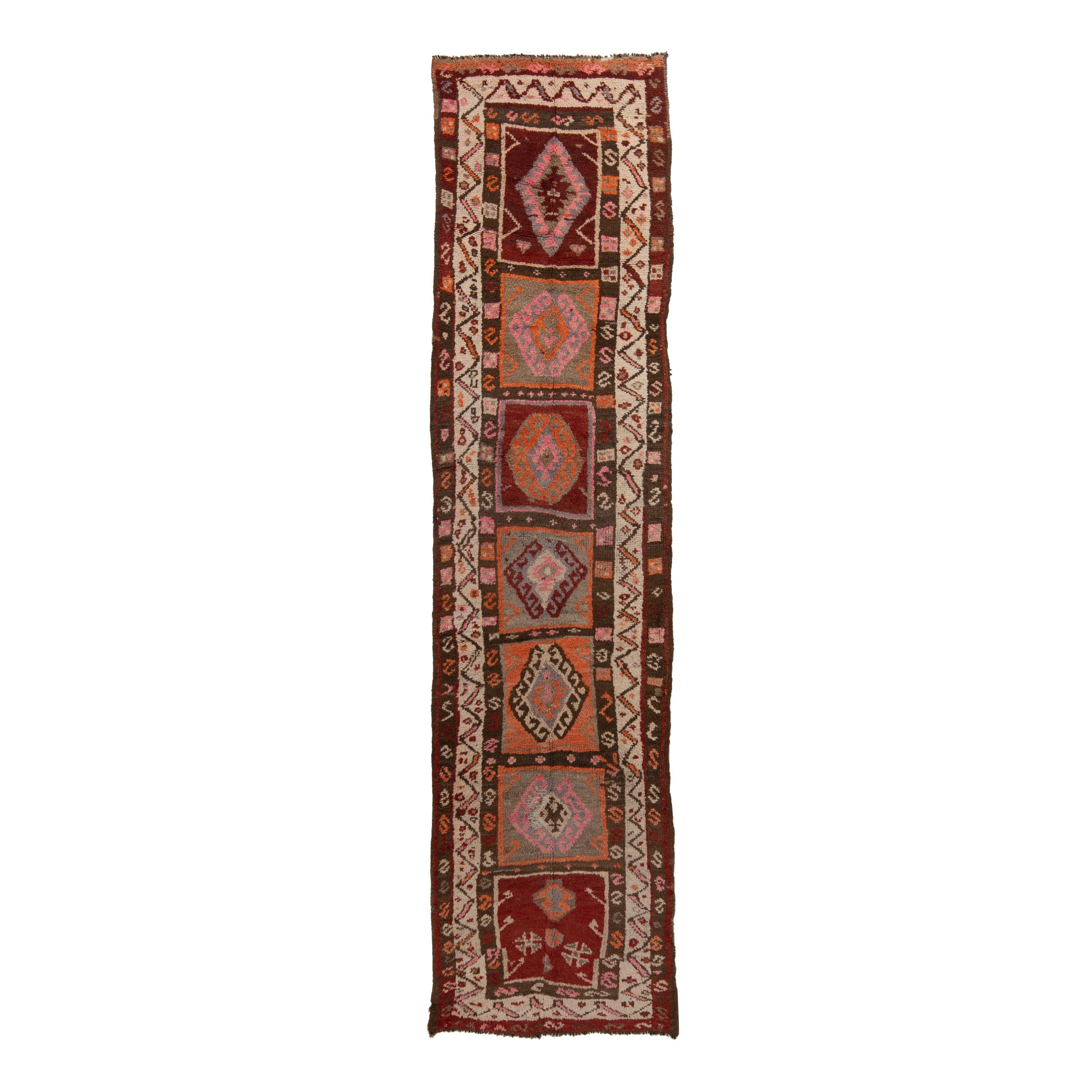 Anatolian Wool Rug - 3'05" x 13'02" Default Title