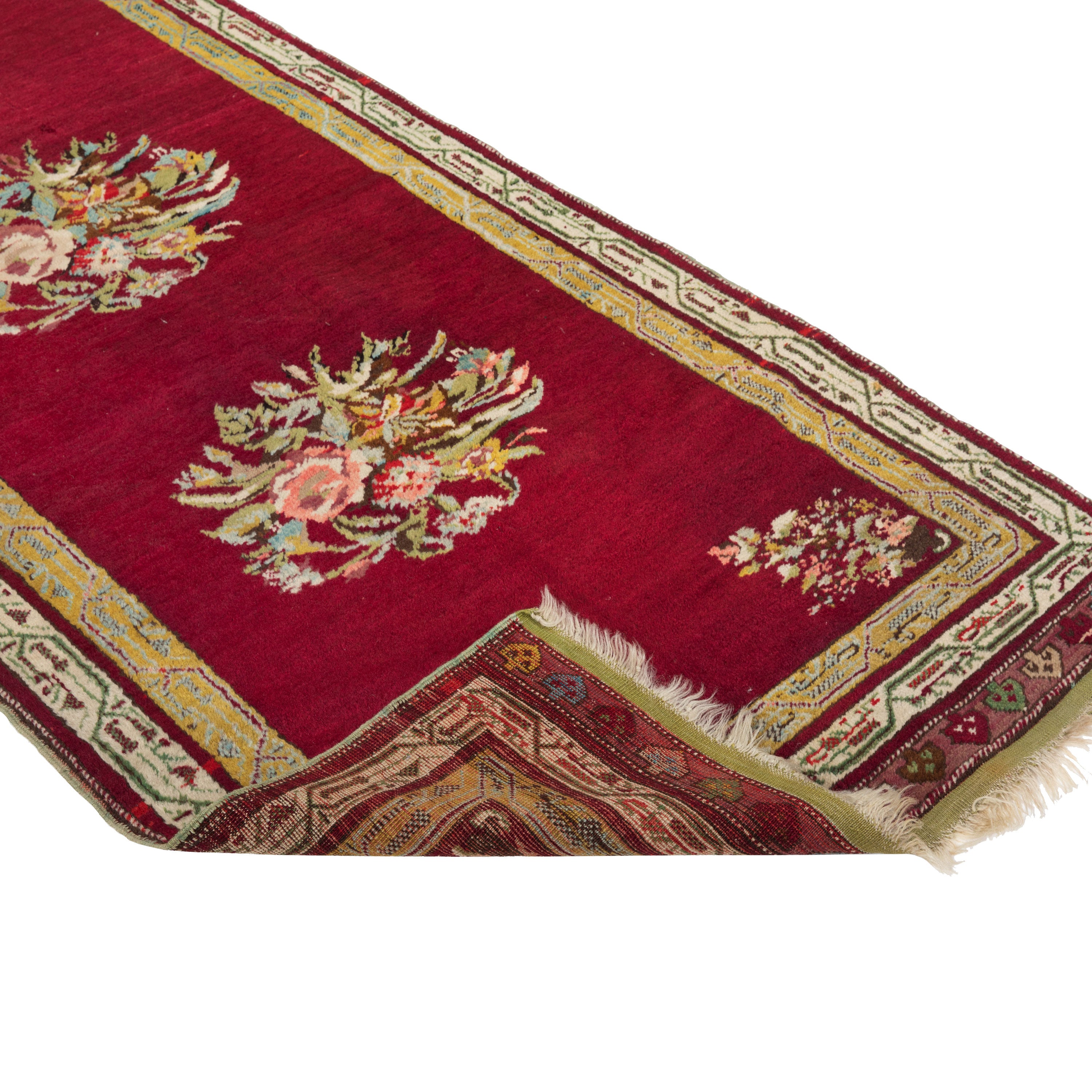 Traditional Wool Rug - 03'05" x 14'01"2 Default Title