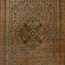 Brown Vintage Traditional Wool Persian Rug - 12'7" x 18'3"
