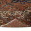 Brown Vintage Wool Heriz Persian Rug - 10'8" x 13'6"