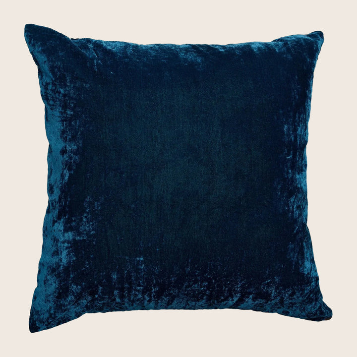 Luminous Quilted Velvet Euro Pillow