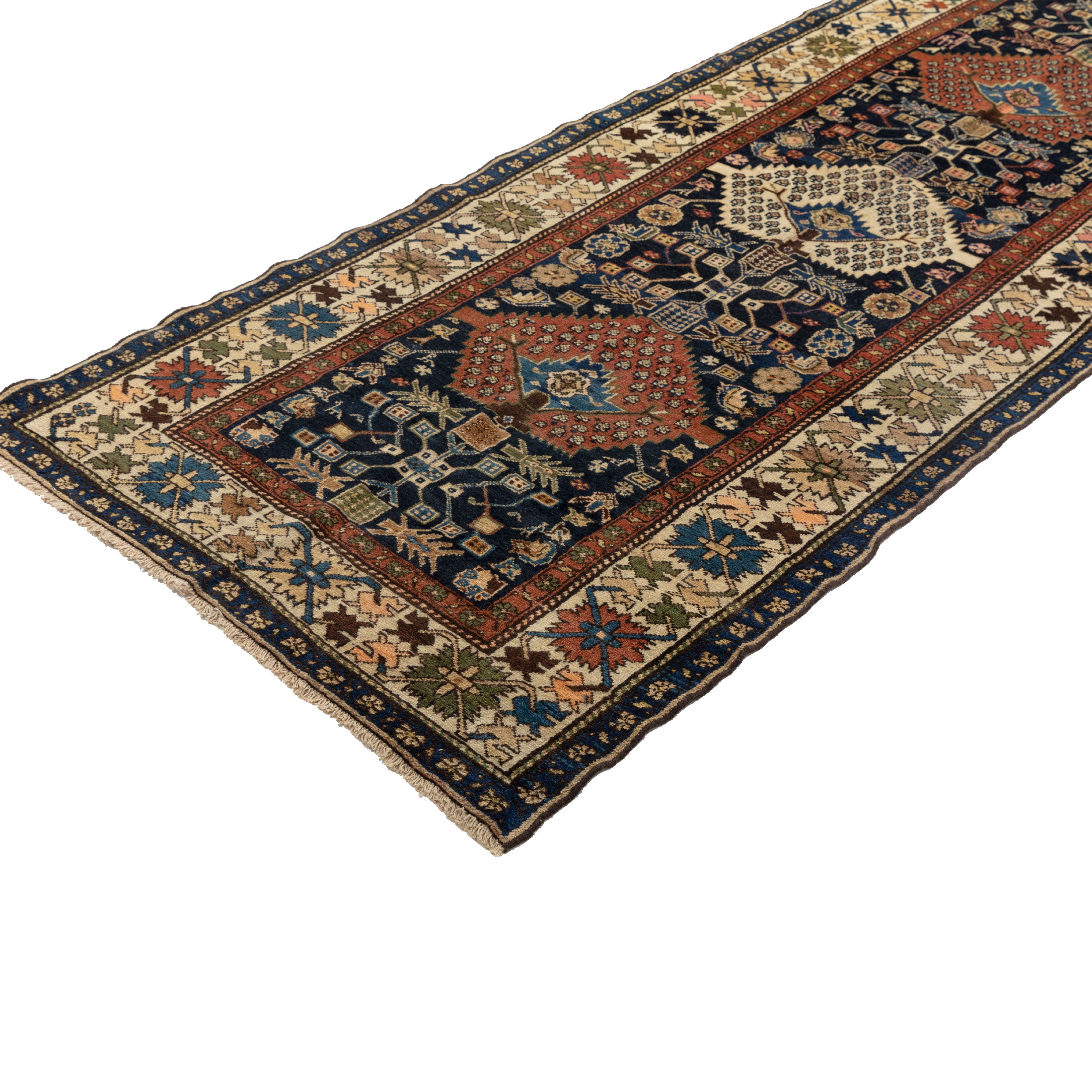 Anatolian Wool Rug - 3'07" x 15'03" Default Title