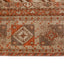 Brown Vintage Traditional Wool Rug - 8'9" x 17'7"