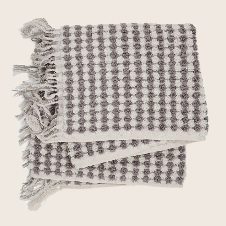 Hm Payas Htwl Ivory/Gry HAND TOWEL / IVORY/GRAY