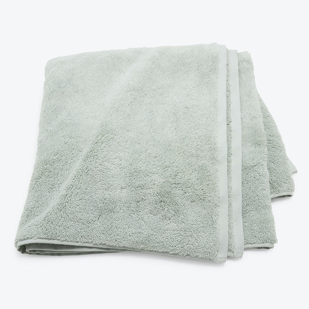 Ripples Linen Turkish Towel / Throw, Green
