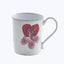 Red and Pink Flower Mug