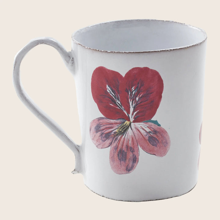 Image for Red and Pink Flower Mug