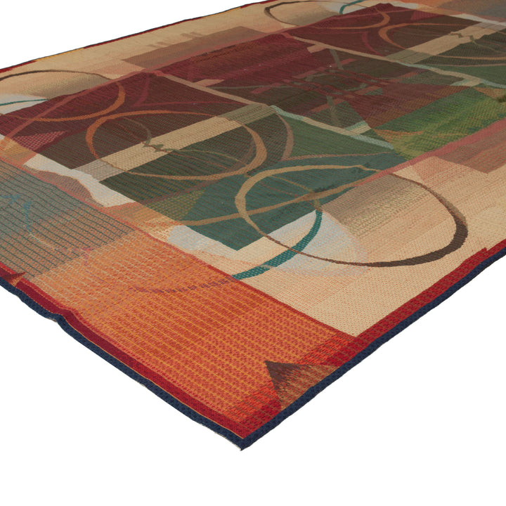 Multi Modern Wool Rug - 10'4" x 13'1" Default Title