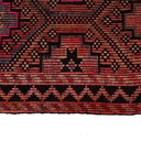 Brown Turkish Flatweave Wool Rug - 5'8" x 9'7"